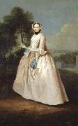 Arthur Devis Portrait of an unknown Lady Germany oil painting artist
